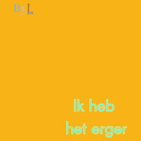 Ik heb het erger - Hoodie Uniseks Design