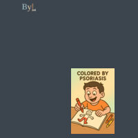 Colored by Psoriasis - Hoodie Male Design