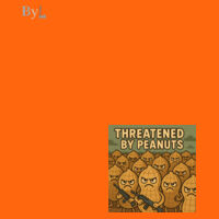 Threatened by peanuts - Hoodie Design