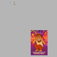 Overwhelmed by sensory input - hoodie Design