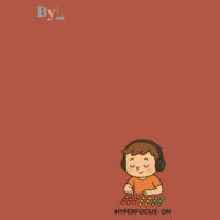 Hyperfocus on - Hoodie Boy Design