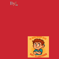 Ik ben doof dus ik hoef niet te luisteren - Hoodie Boy Design