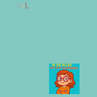 Ik zie alles met mijn superbril - Hoodie Girl Design