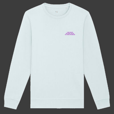 I look fine, but deep inside I can feel my clothes touching me - sweater Thumbnail